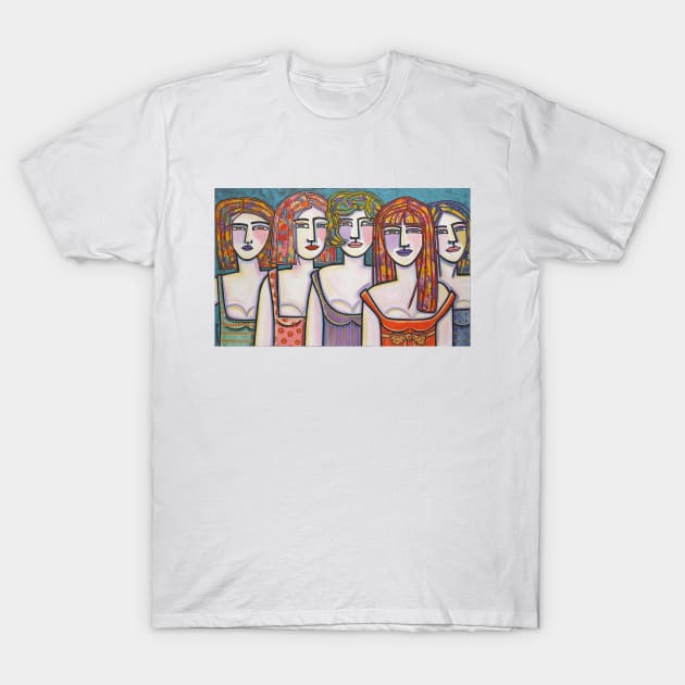 Bevy of Beauties T-Shirt by IleneRichard